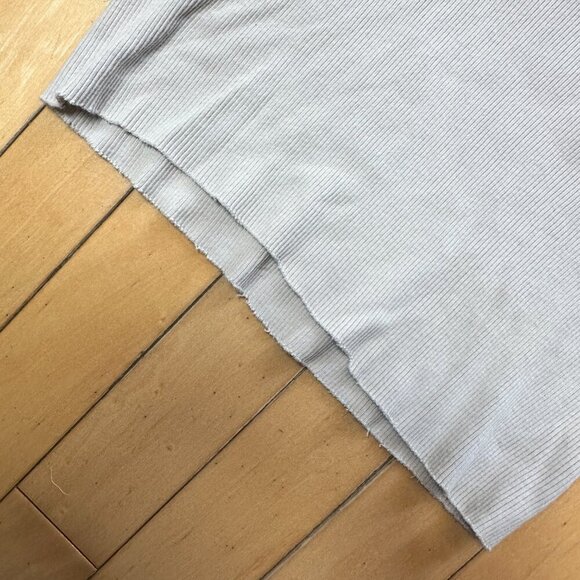 BRANDY MELVILLE Classic Tan Cream Cropped Ribbed Tank Top Shirt OS - Picture 5 of 6